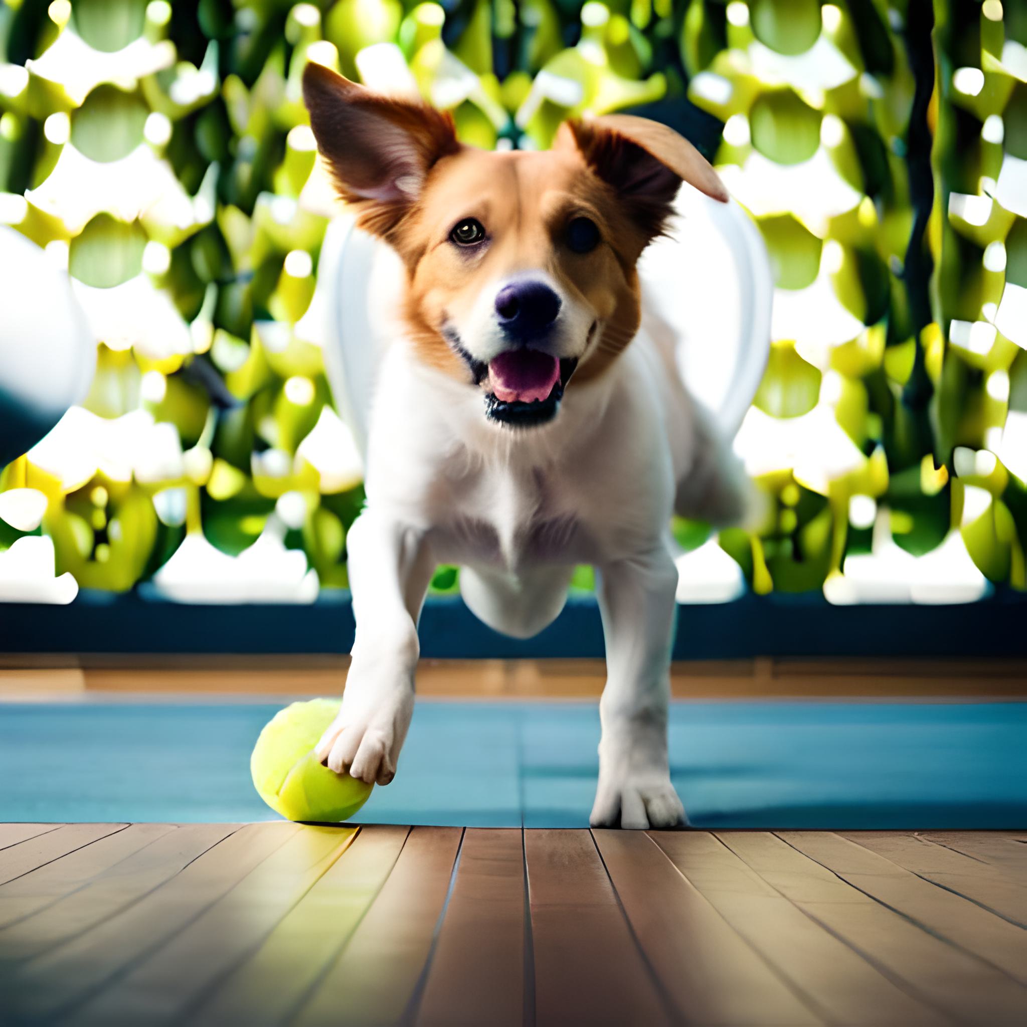 Ejercicio para perros en casa